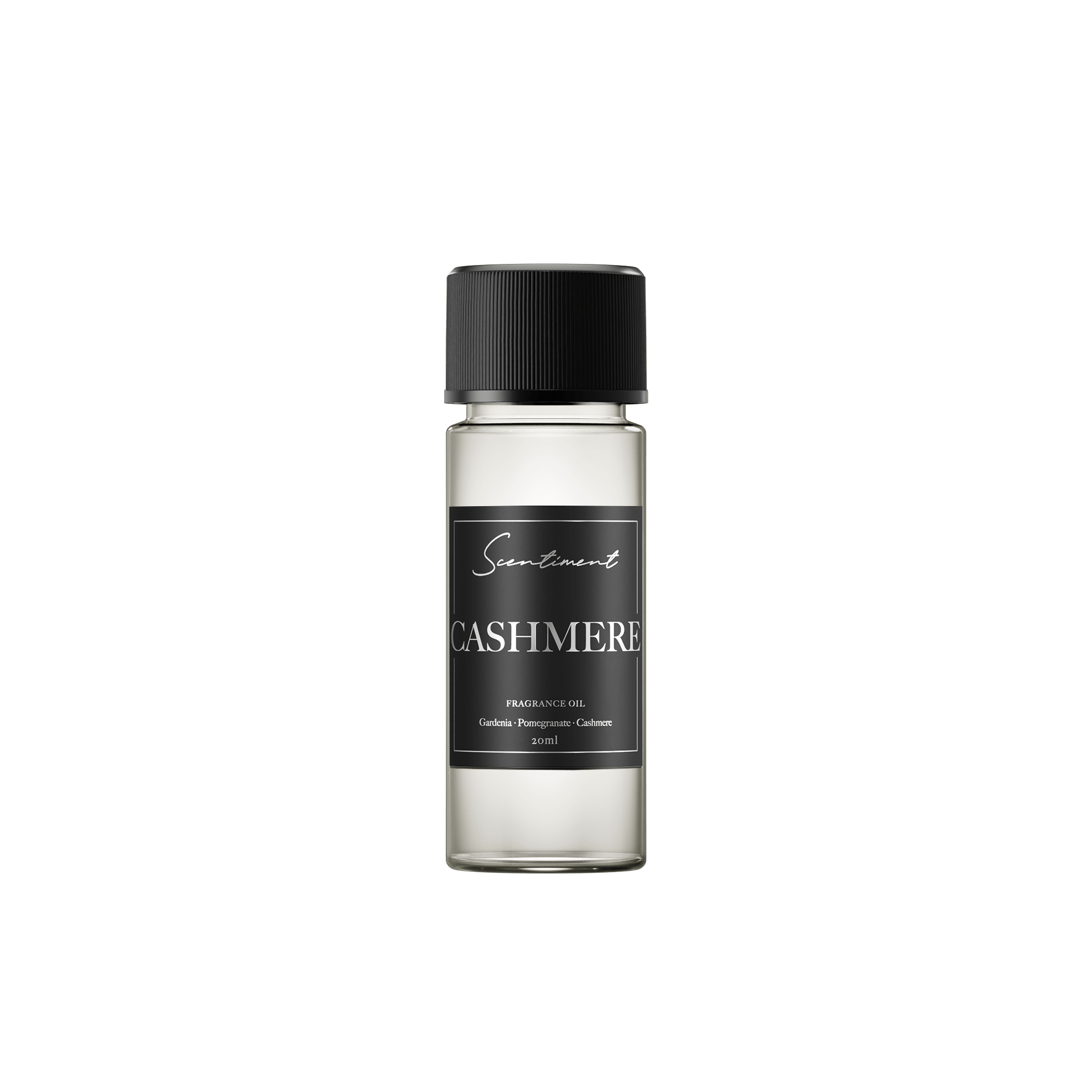 Cashmere 20ml Fragrance Oil with notes of Gardenia, Freesia, Pomegranate, Lily, Cashmere, Woods
