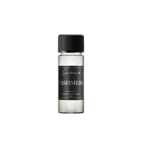 Cashmere 20ml Fragrance Oil with notes of Gardenia, Freesia, Pomegranate, Lily, Cashmere, Woods
