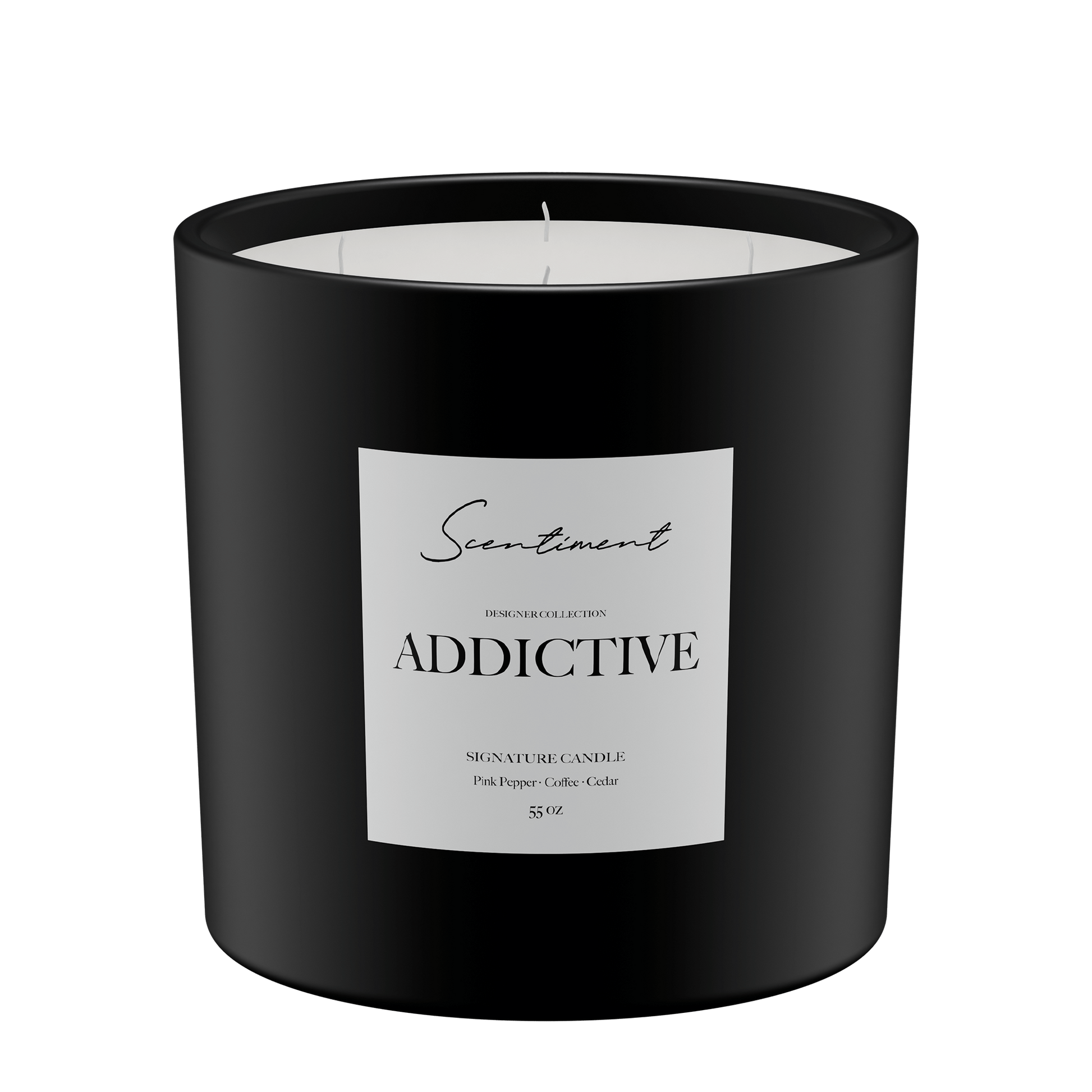 Addictive Candle 55oz Inspired by YSL® Black Opium
