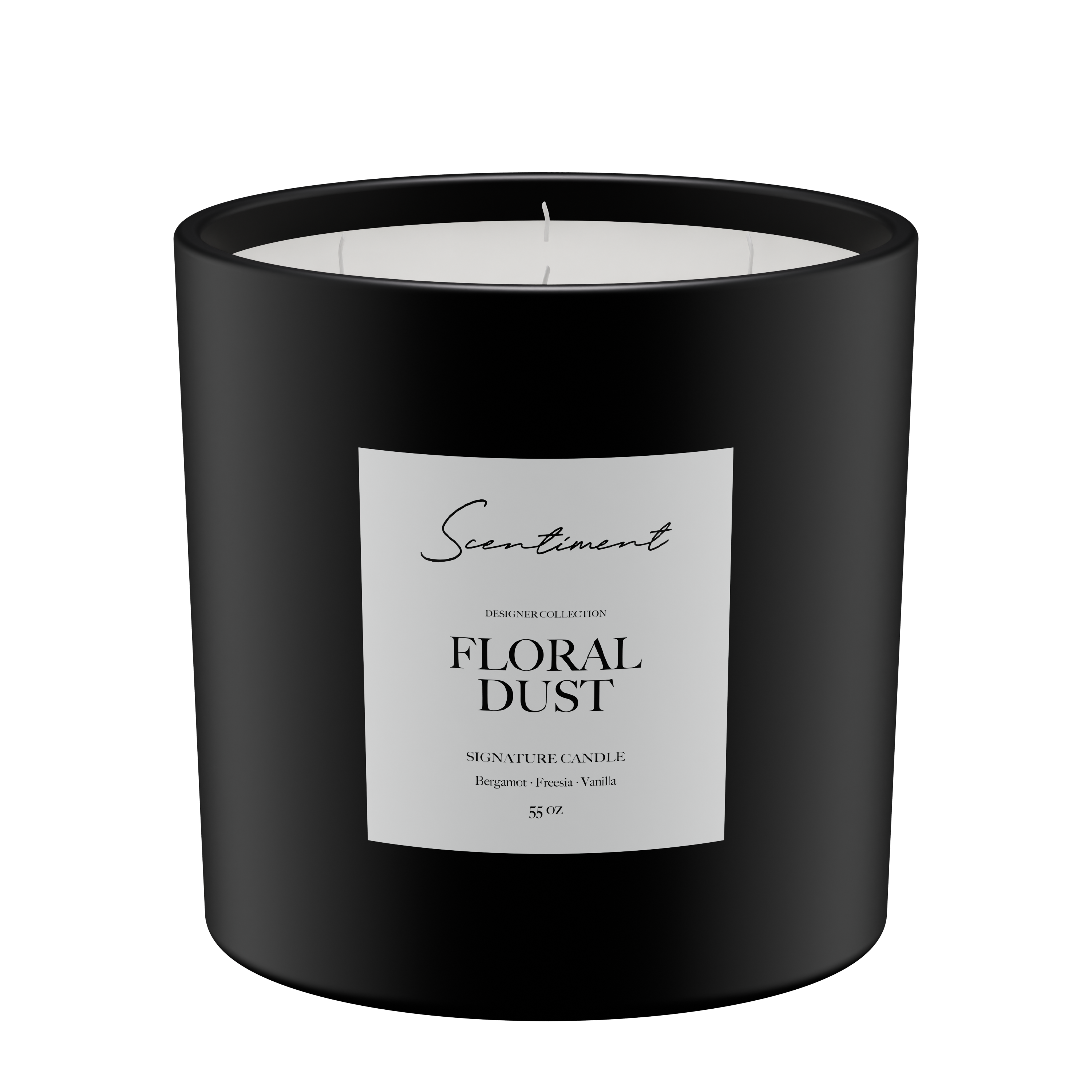 Floral Dust Candle