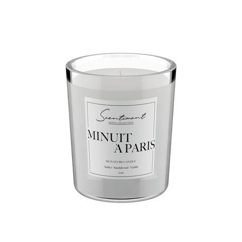 Minuit A Paris Candle 2oz, Inspired by Hotel Costes® Paris