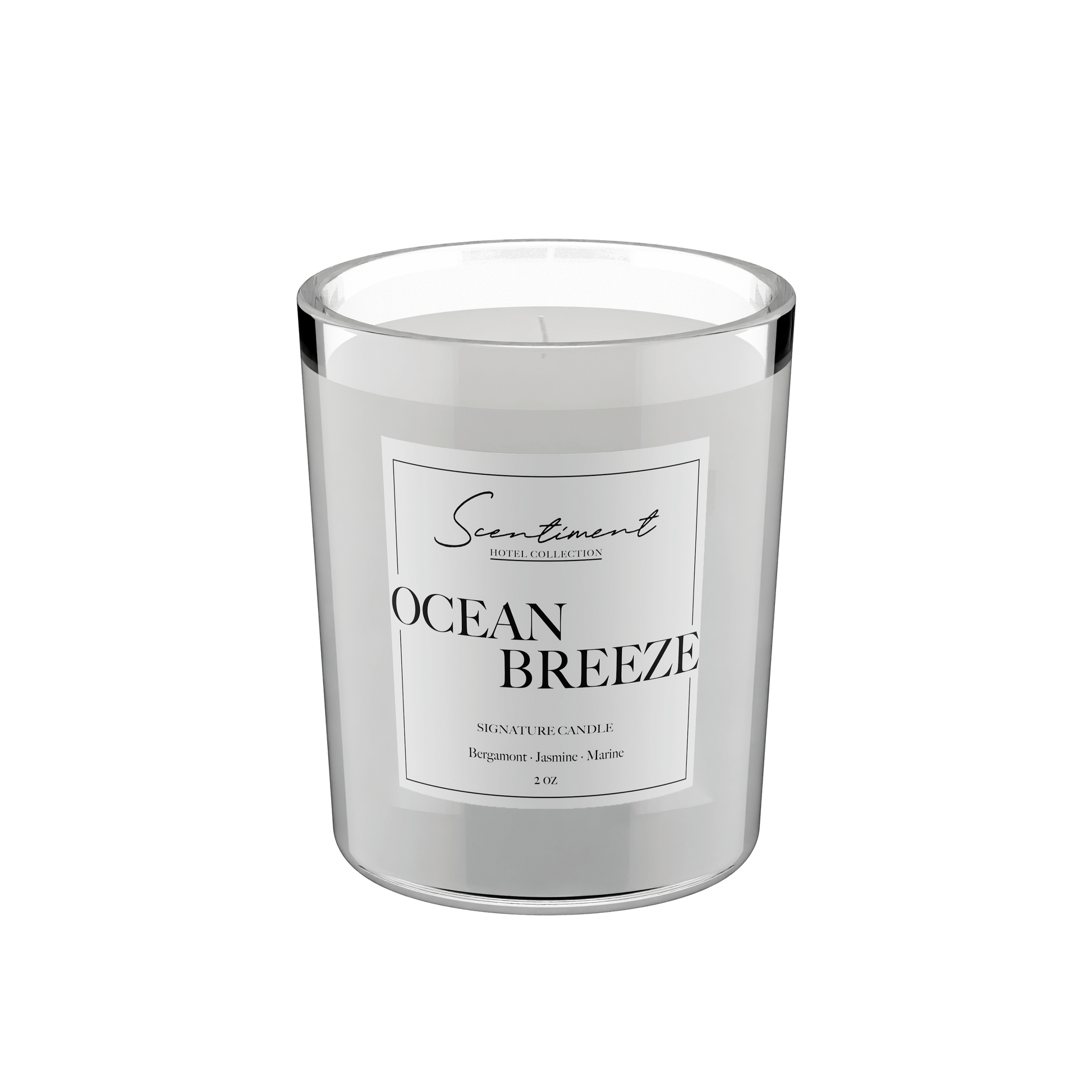 Ocean Breeze Candle 2oz Inspired by Ritz Carlton® Hotels