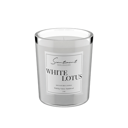 White Lotus Candle 2oz , Inspired by Four Seasons Hotel®