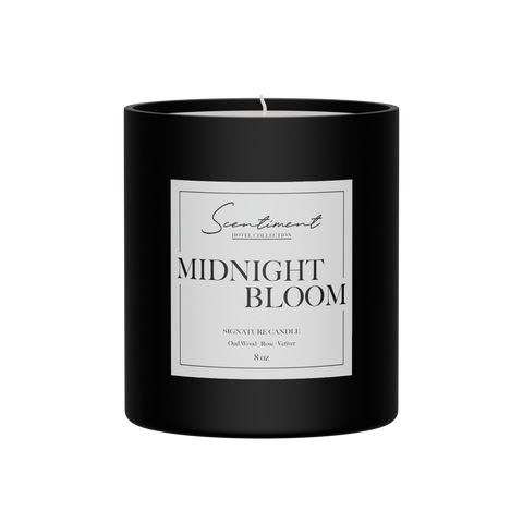 Midnight Bloom Candle