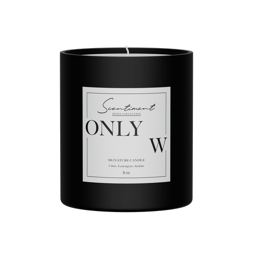 Only W Candle 8 oz, Inspired by the W Hotels®