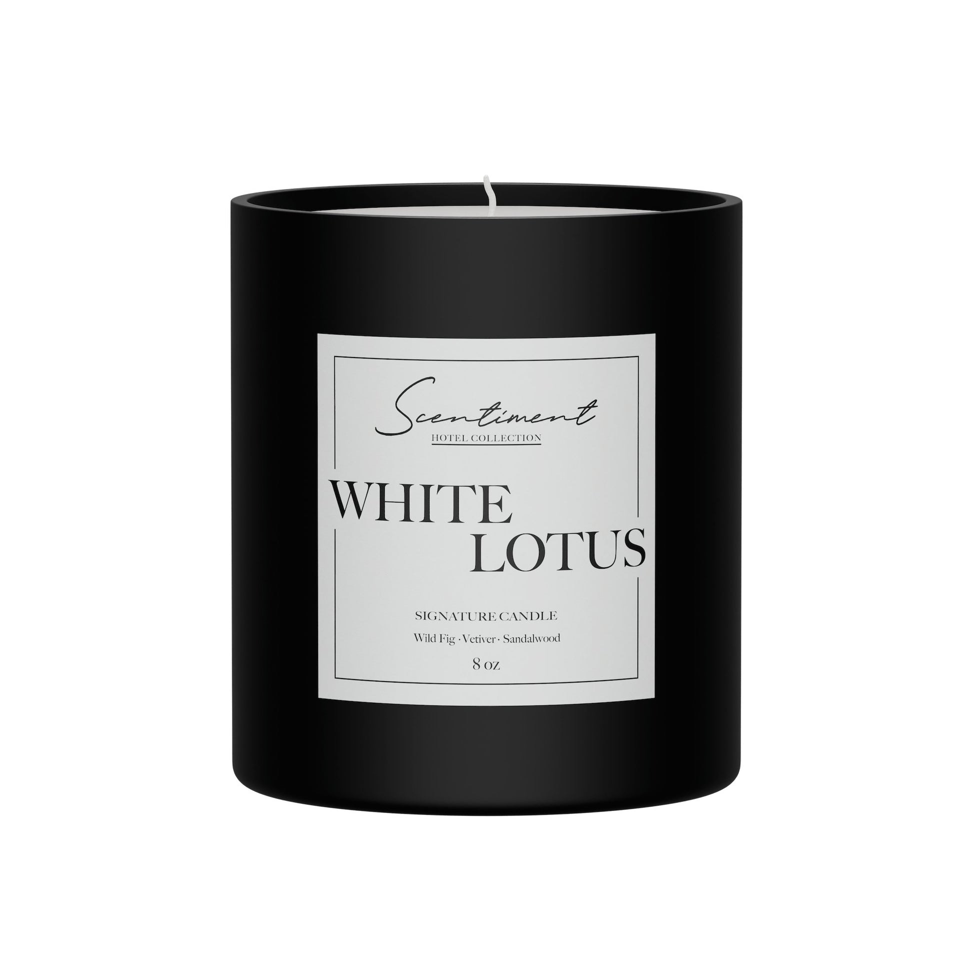 White Lotus Candle 8oz , Inspired by Four Seasons Hotel®