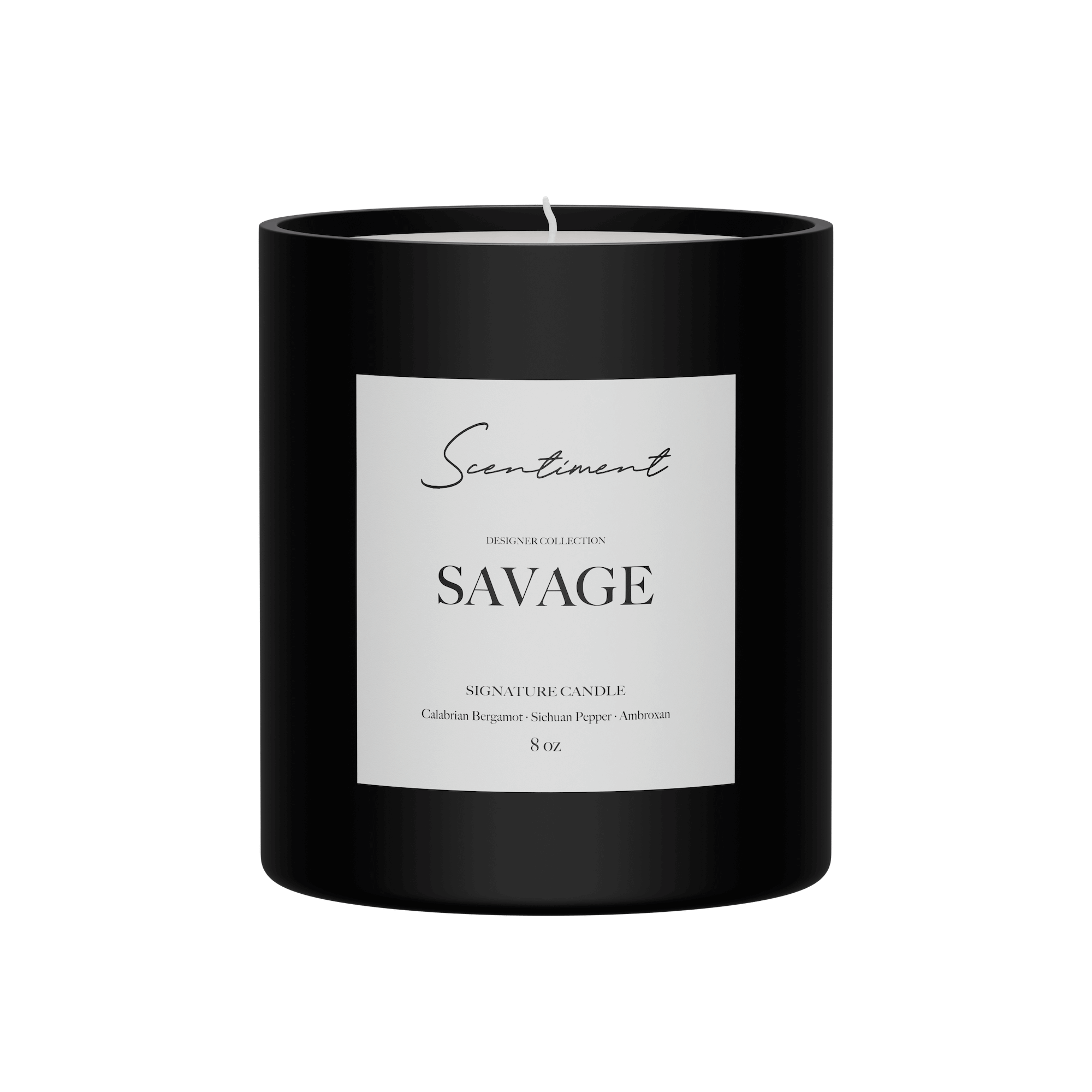 Savage Candle 8oz Inspired by the Dior® Sauvage