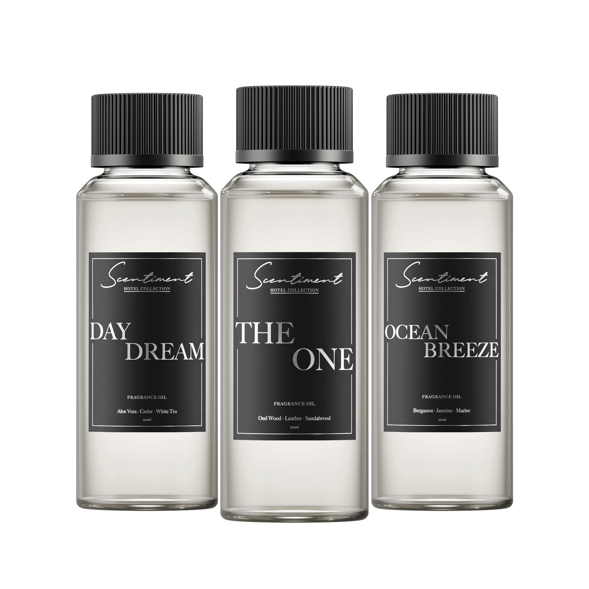 Hotel Collection Samples – Top 3 Hotel Fragrance Oils Inspired by 1 Hotel, Ritz-Carlton & Westin 120ml