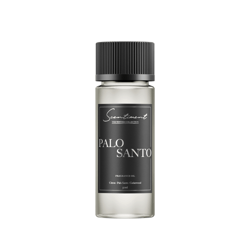 Palo Santo 50ml Fragrance Oil with notes of Citron, Palo Santo, Cedarwood