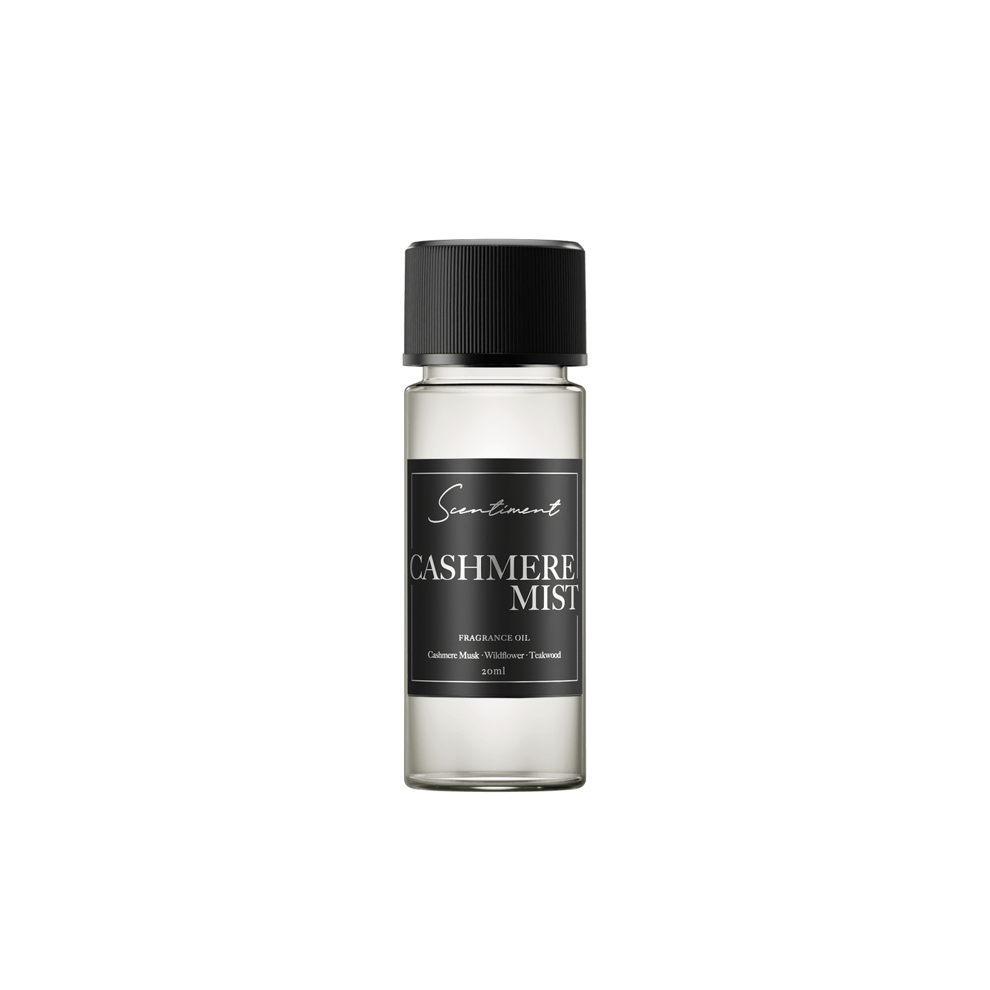 Cashmere Mist 20 ml Fragrance Oil with notes of Crisp Cypress, Tree Moss, Wildflower, Cashmere Musk, Sweet Earth, Teakwood