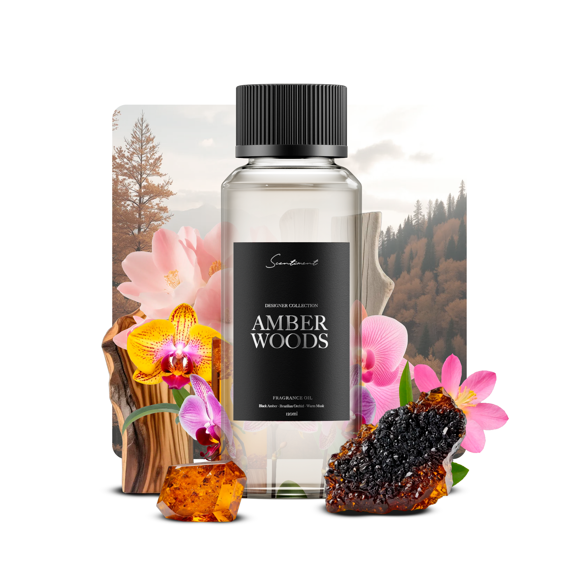 Amber Woods Fragrance Oil, inspired by Cheriosa 40