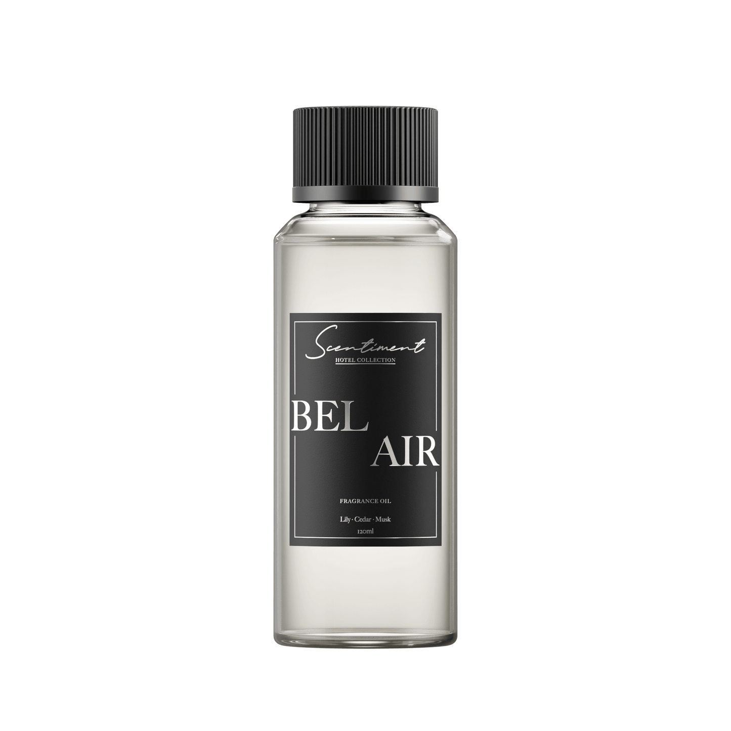 Bel Air 120ml Fragrance Oil with notes of Lily, Cedar, Musk