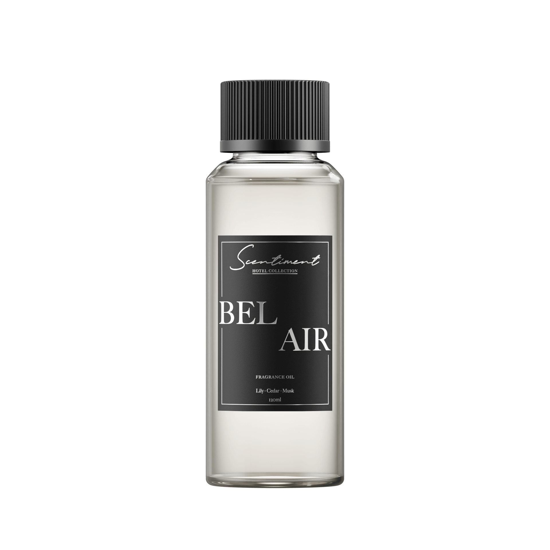 Bel Air 120ml Fragrance Oil with notes of Lily, Cedar, Musk