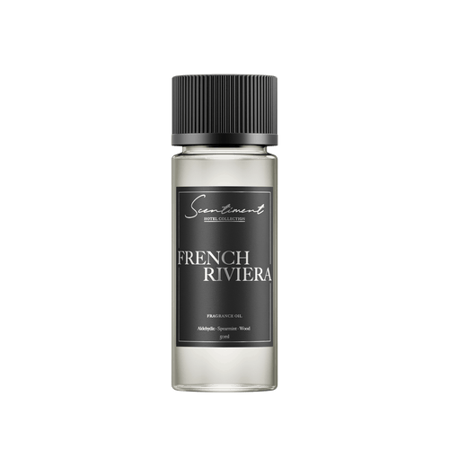 French Riviera 50ml Fragrance Oil, inspired by Monte Carlo Inn®, with notes of Aldehydic, Spearmint, and Wood