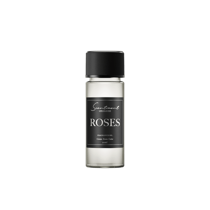 Roses 20ml Fragrance Oil with notes of Greens, Roses, Cedar