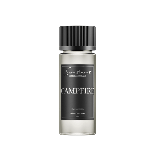 Campfire 50ml Fragrance Oil with notes of Saffron, Clove, Sandalwood