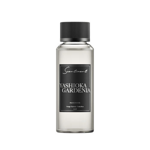 Yashioka Gardenia 120ml Fragrance Oil with notes of Orange, Gardenia, Amber