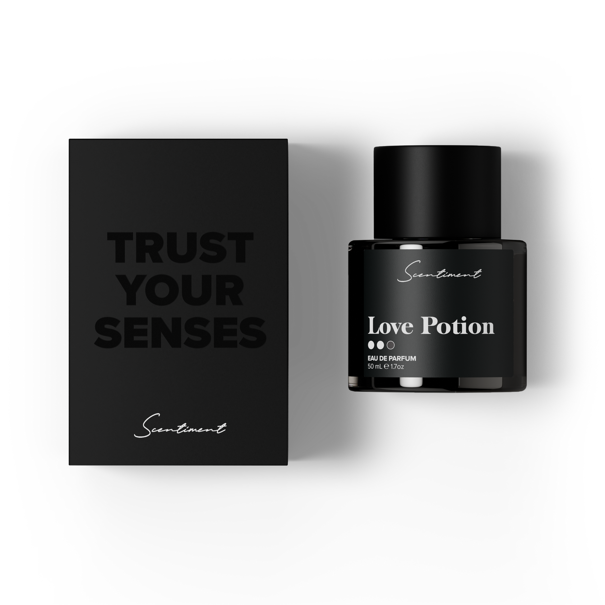 Love Potion Body Fragrance and Packaging, inspired by Love Don’t Be Shy®